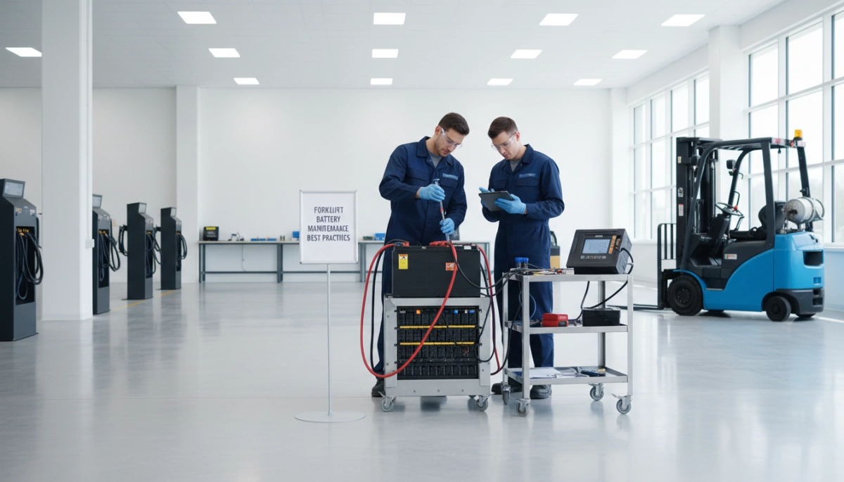 Forklift Battery Maintenance Best Practices