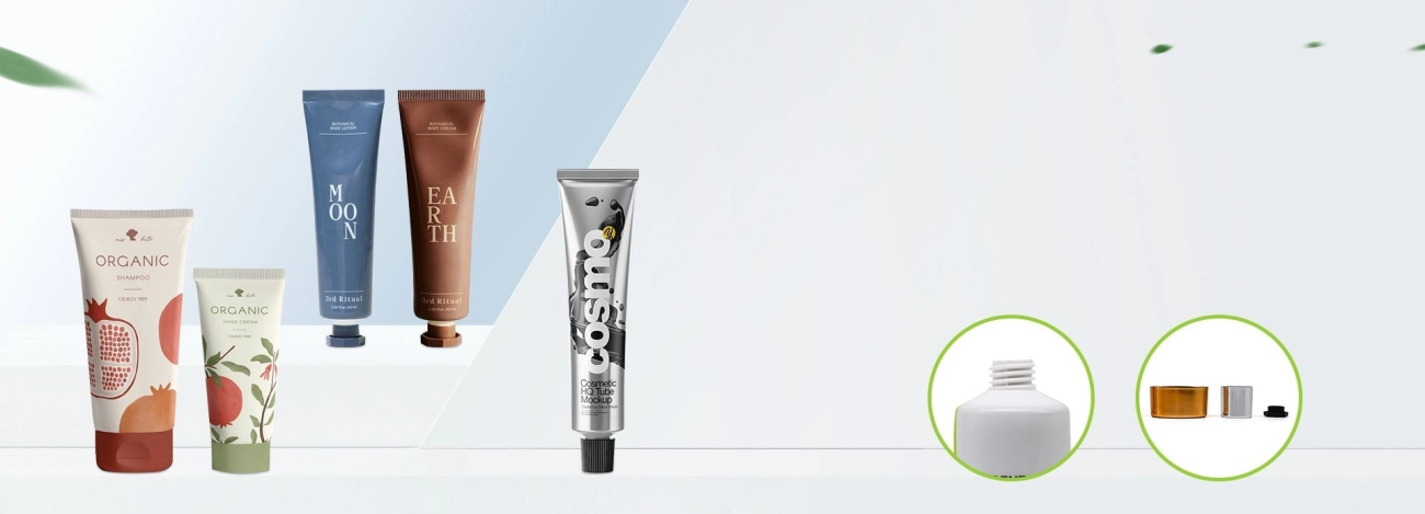 Tuščių losjono tūbelių medžiagų tipai