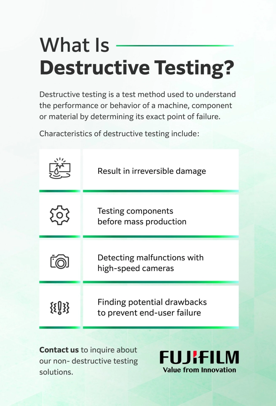 Nondestructive and Destructive Testing Methods
