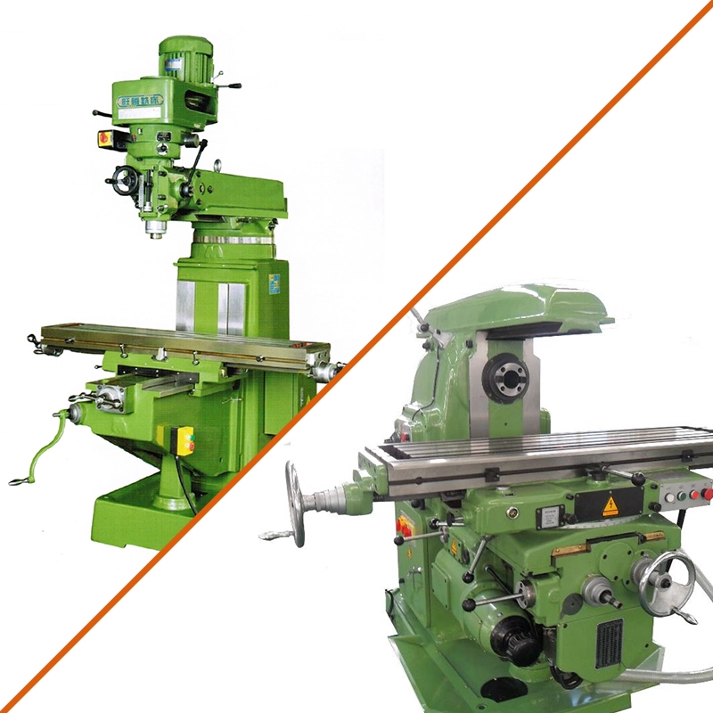 Horizontal- vs. Vertikalfräsen Vergleich