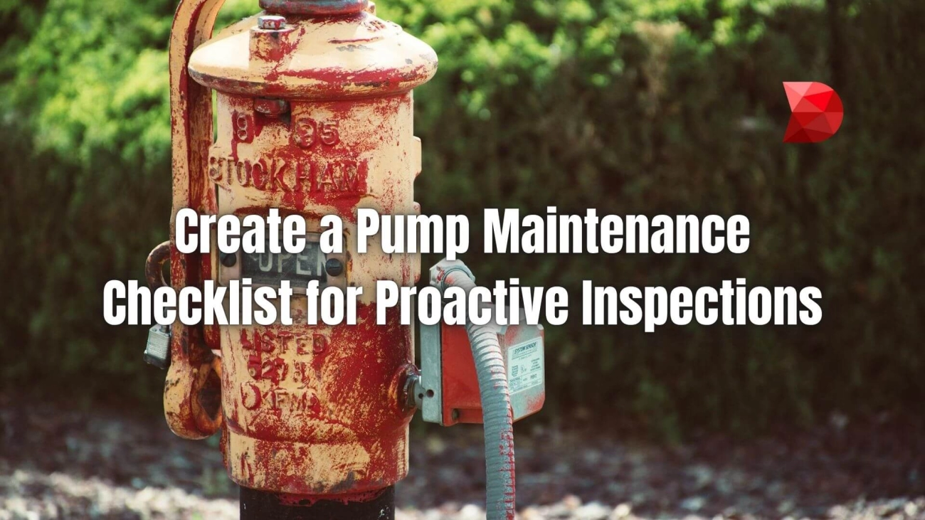 Pump House Maintenance Checklist