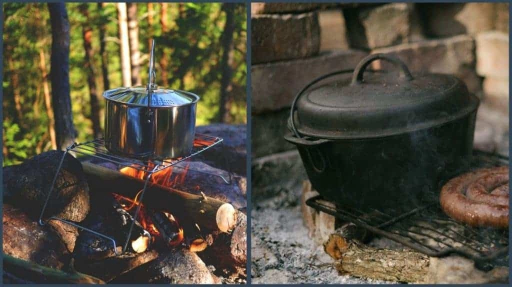 Vergleich zwischen Aluminium- und Gusseisen-Dutch Ovens