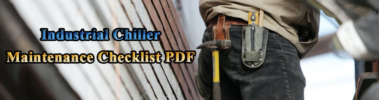 Lista de verificación de mantenimiento de refrigerantes industriales