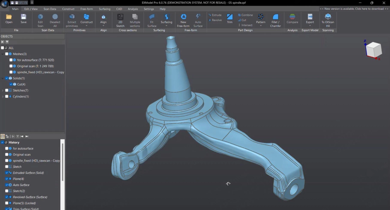 Advanced 3D CAD Modeling & Scanning