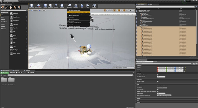 Blueprint Components CAD Metadata Export