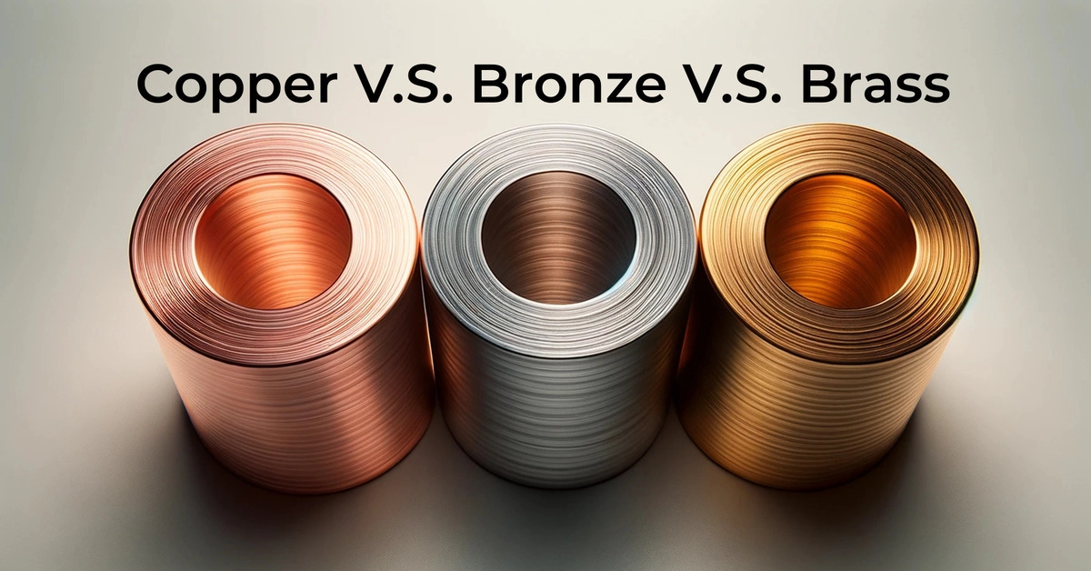 Copper vs Bronze Comparison Chart