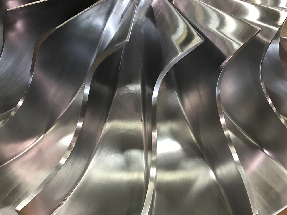 Pasos del proceso de pulido mecánico