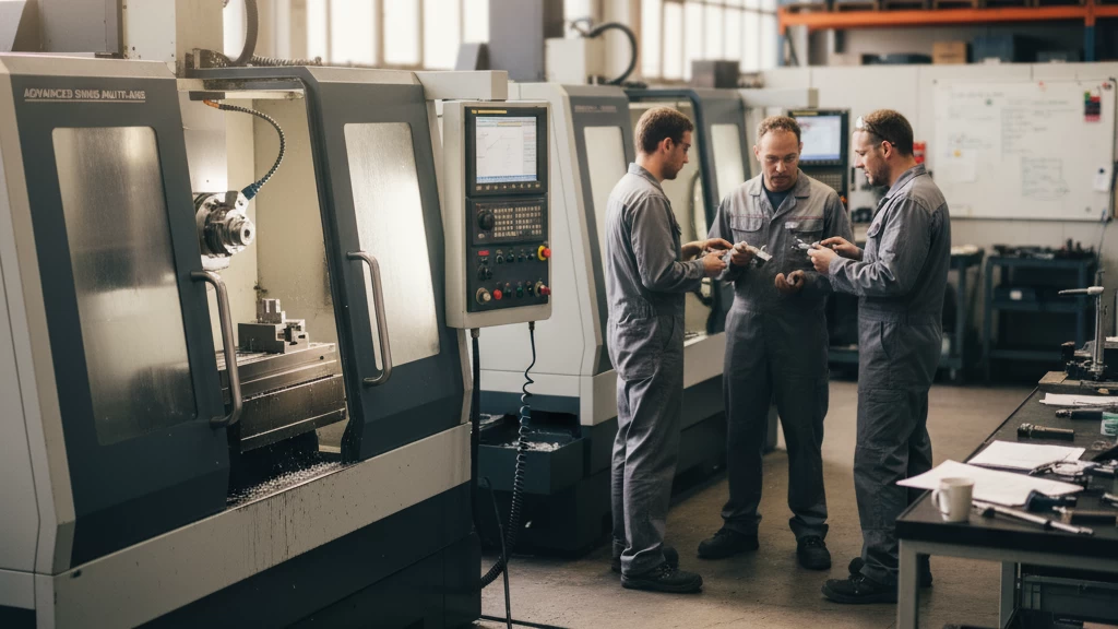 Advanced Swiss Multi-Axis Machining