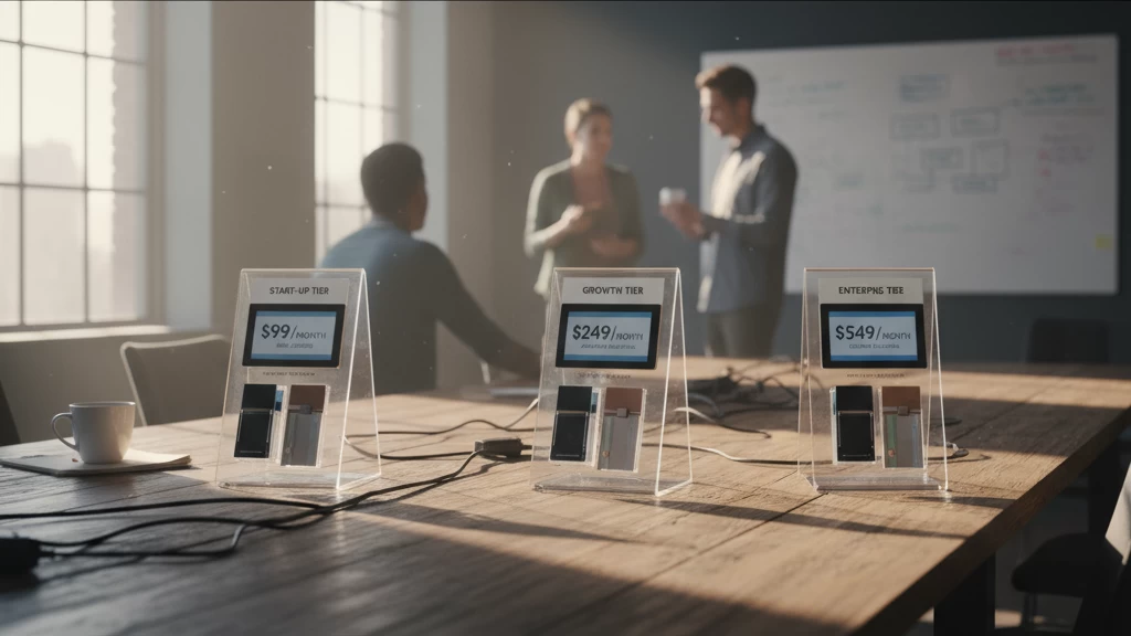 Tiered Pricing Machine Packages