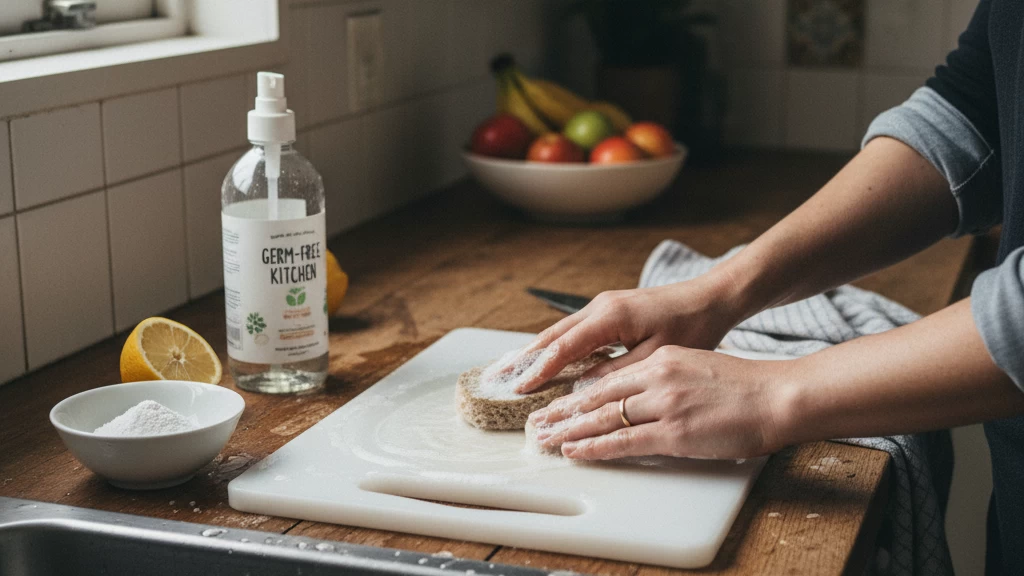 Germ-Free Plastic Cutting Board Care