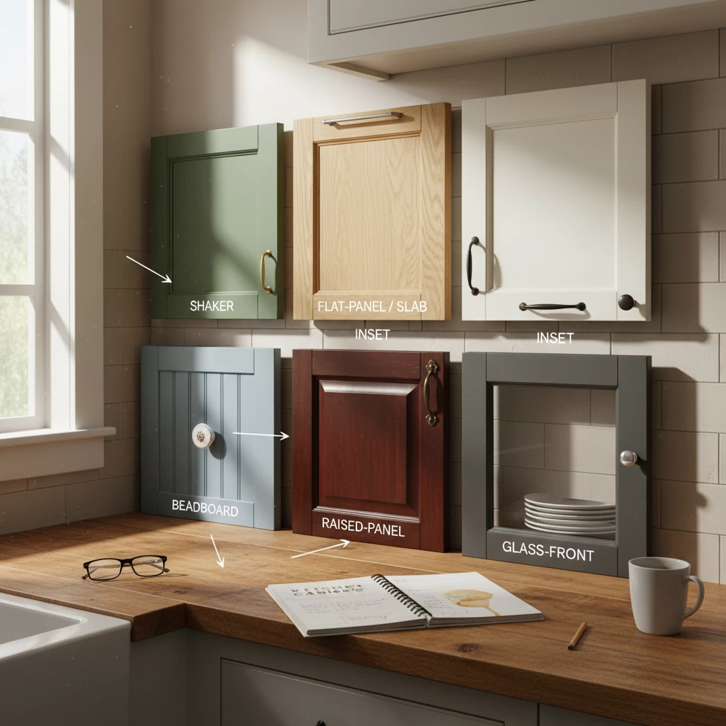 How to Choose the Best Panels for Custom Kitchen Cabinets ? 2 Custom kitchen cabinet panel types guide