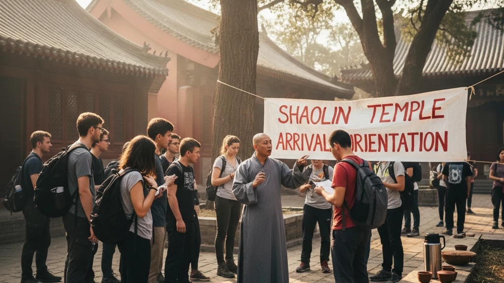 Joining Shaolin Temple Arrival Orientation