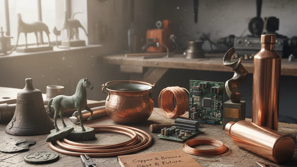 Kupfer und Bronze: Historische und moderne Anwendungen