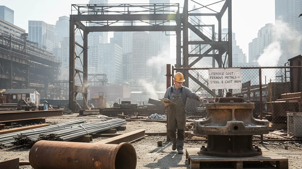 Eisenmetalle Stahl Gusseisen Lebenszykluskosten