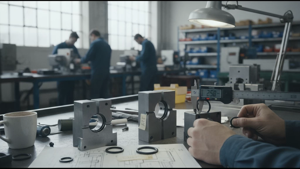 O-ring groove design and clearance optimisation