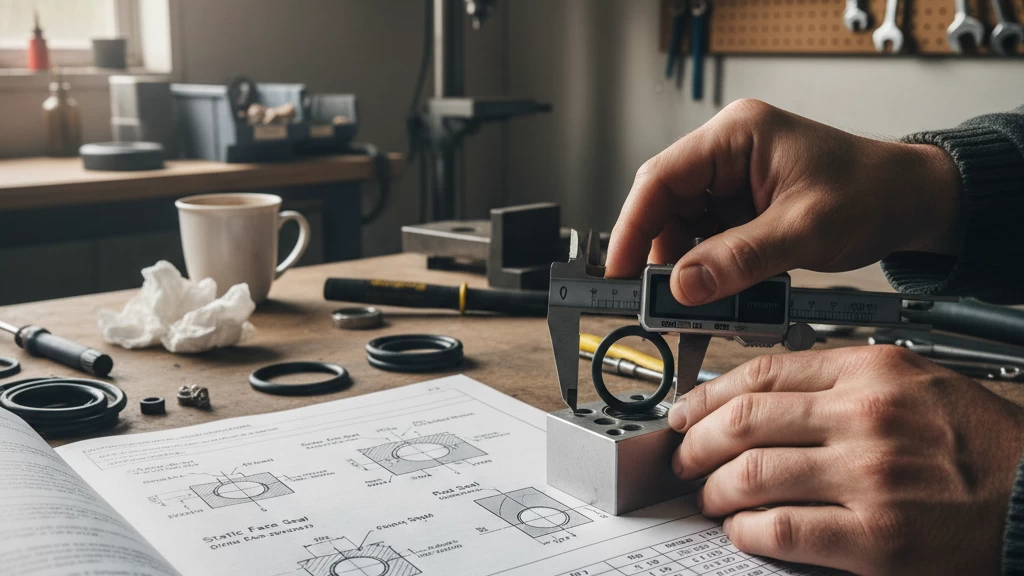 O-ring groove dimensions and seal types