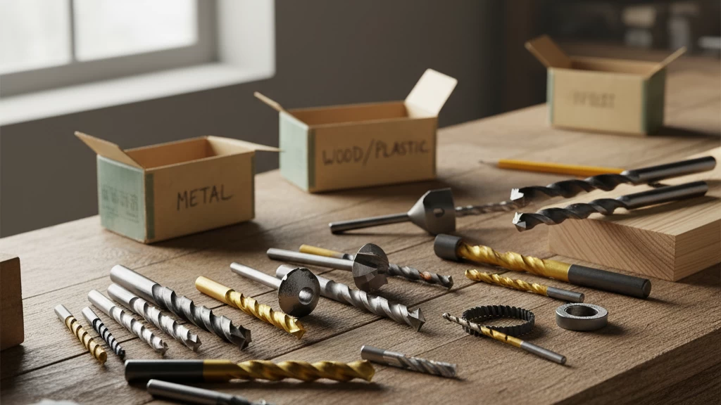 Arten von Bohrern nach Material und Einsatz