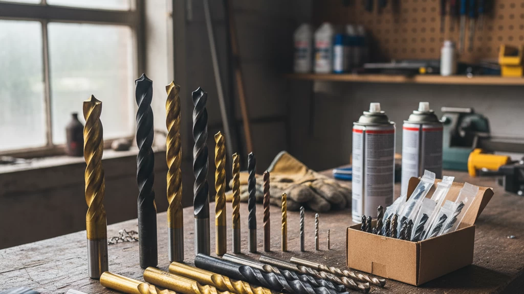 Arten von Bohrern und Beschichtungen