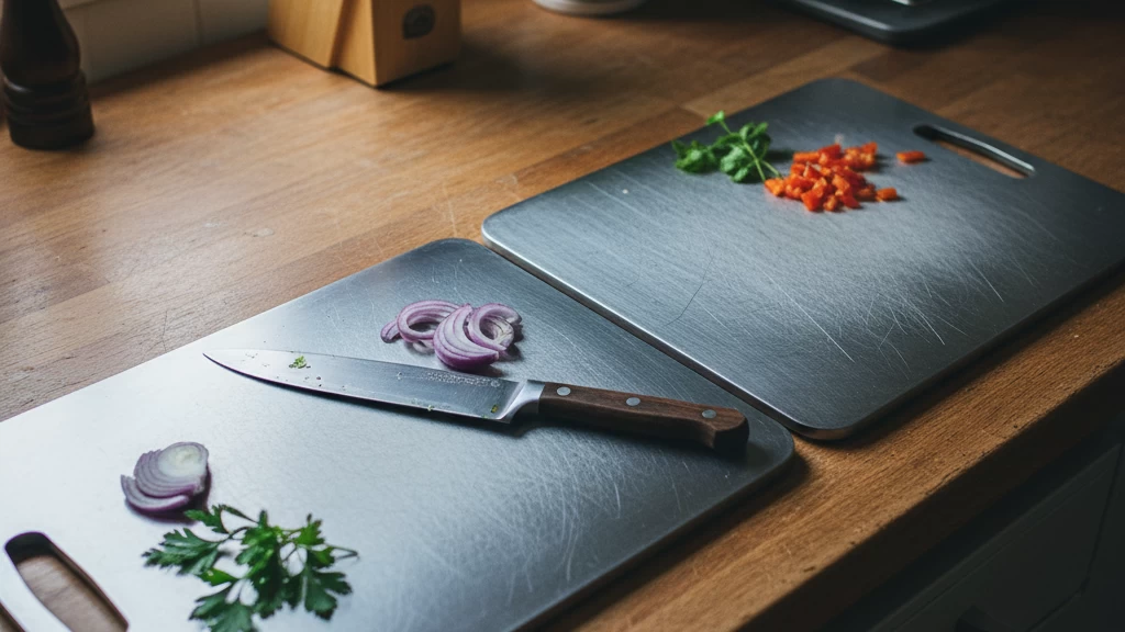 Titanium vs Stainless Steel Chopping Boards
