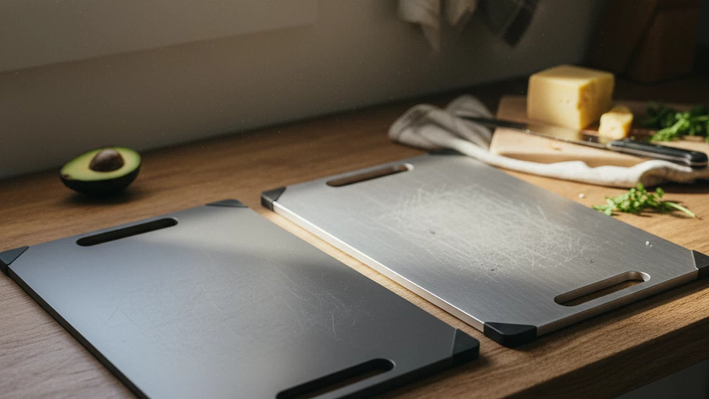 Titanium vs Stainless Steel Chopping Boards