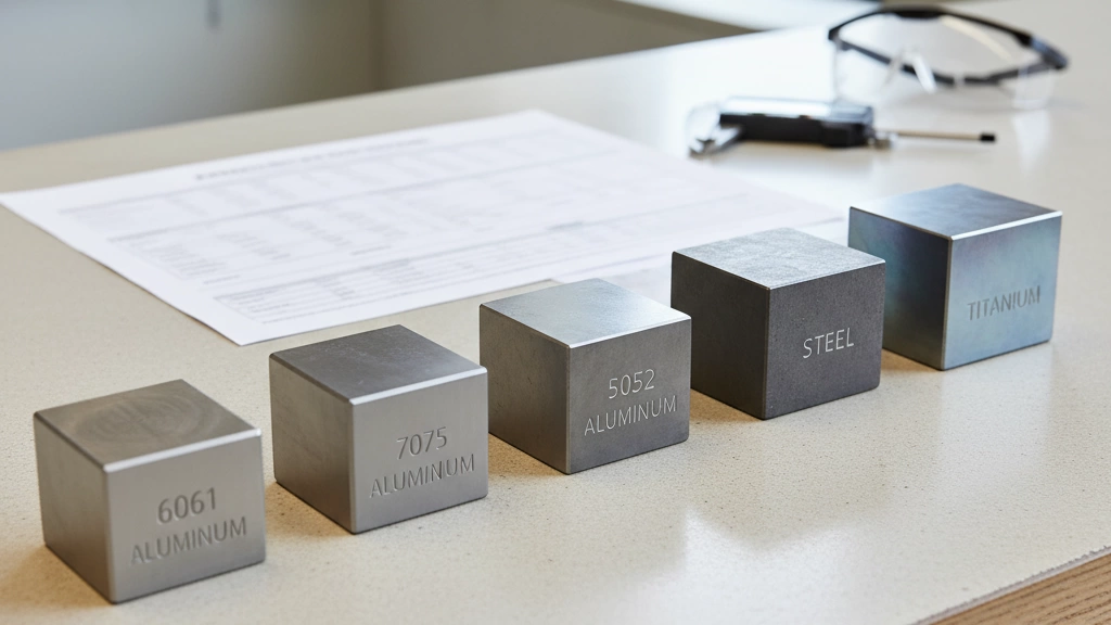 Vergleich zwischen 6061-Aluminium und 7075 5052 Stahl Titan