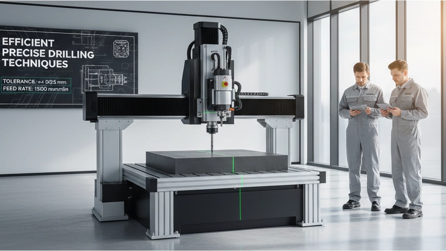 Técnicas de perforación eficientes y precisas