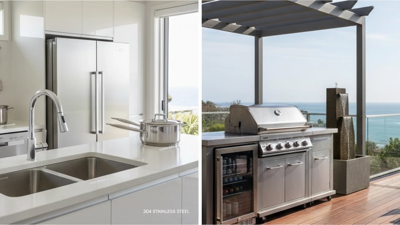 316 vs. 304 Edelstahl Anwendungen