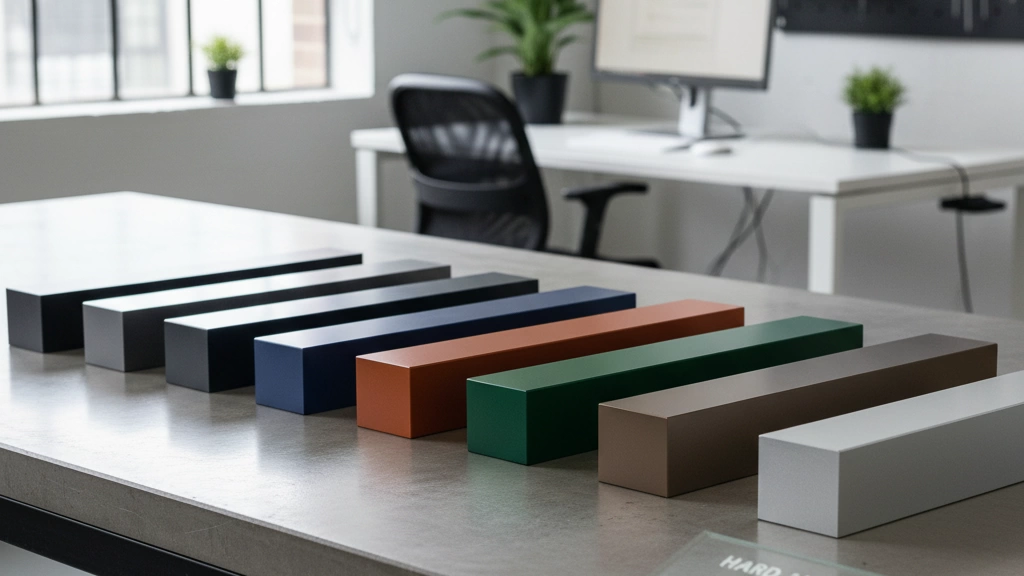 Harteloxierung Aluminiumfarbenoptionen 2025