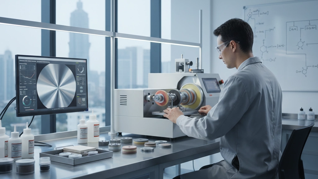 métodos de pulido mecánico y compatibilidad de materiales