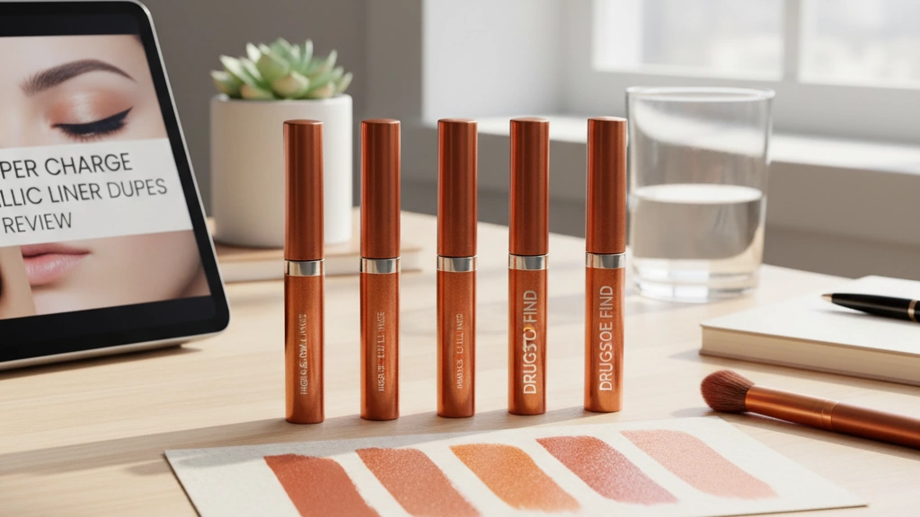 Copper Charge Metallic Liner Dupes Review