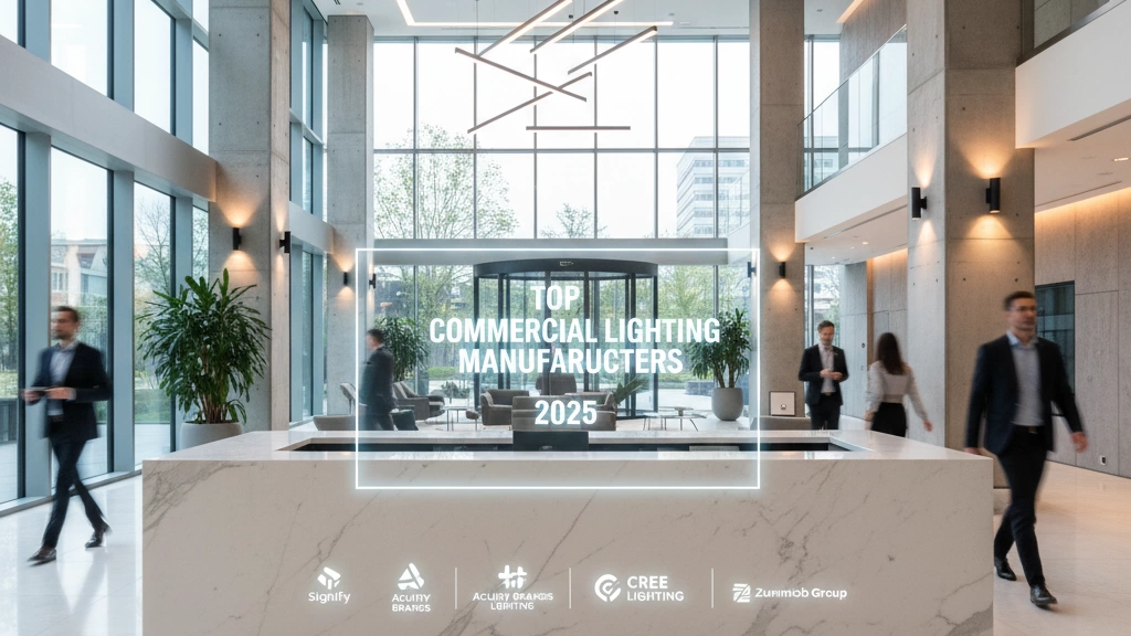 Top Commercial Lighting Manufacturers 2025