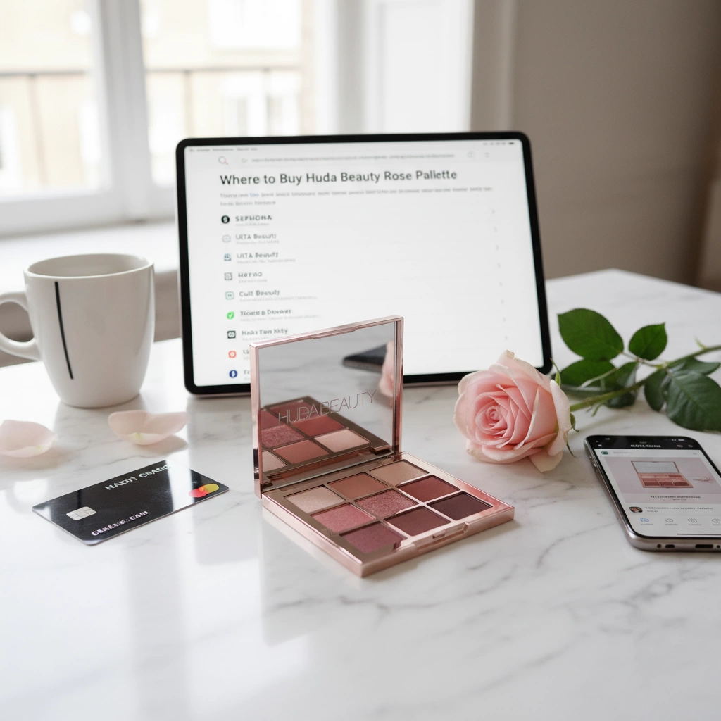 Rose Palette Huda Review | Swatches and Best Looks Guide 4 Where to Buy Huda Beauty Rose Palette