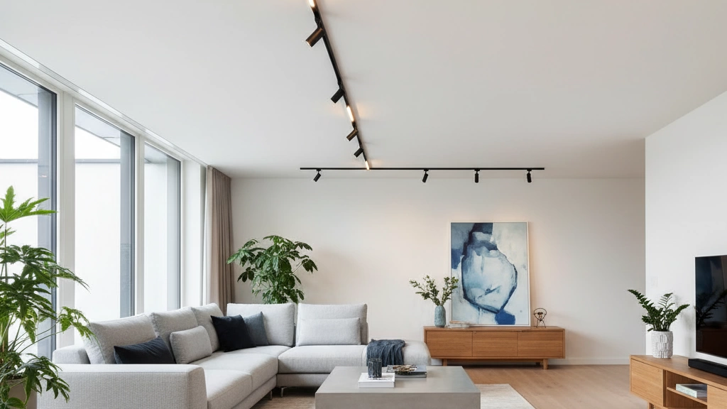 custom magnetic track lighting system setup
