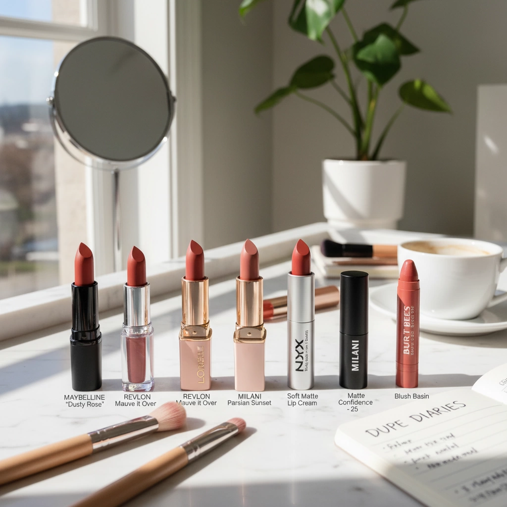 NARS Dolce Vita Sheer Lipstick Dusty Rose MLBB Shade Review 1 nars dolce vita lipstick dupes alternatives