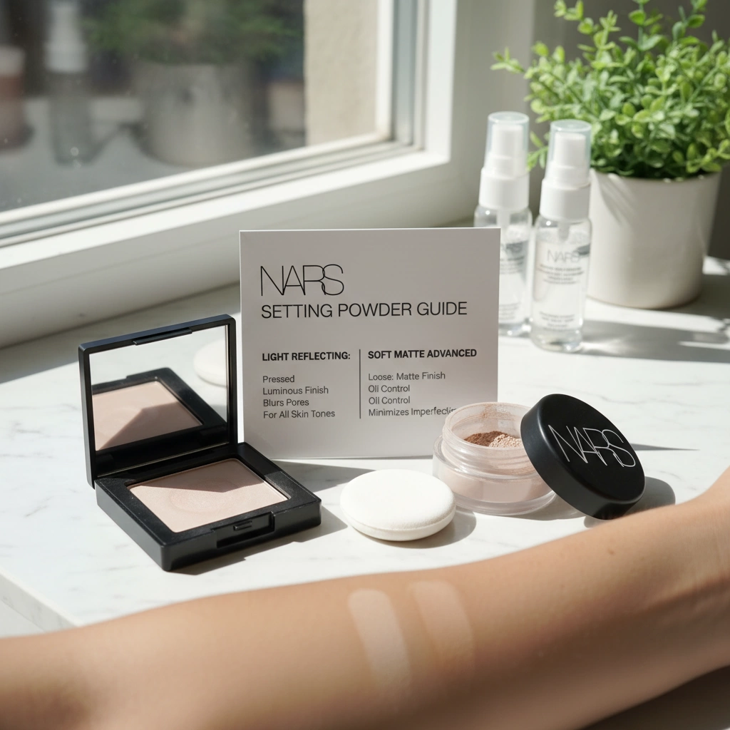 nars setting powder comparison guide