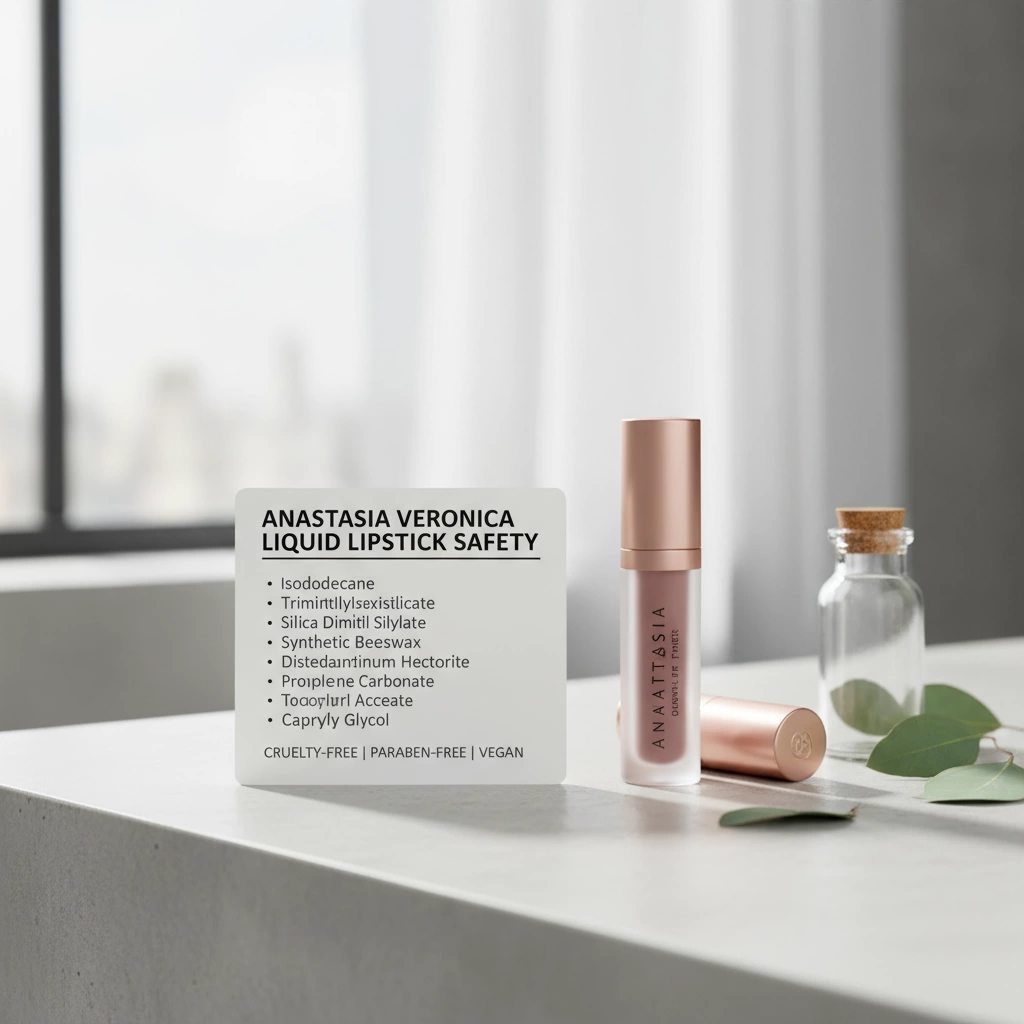 Anastasia Veronica Liquid Lipstick Ingredients Safety