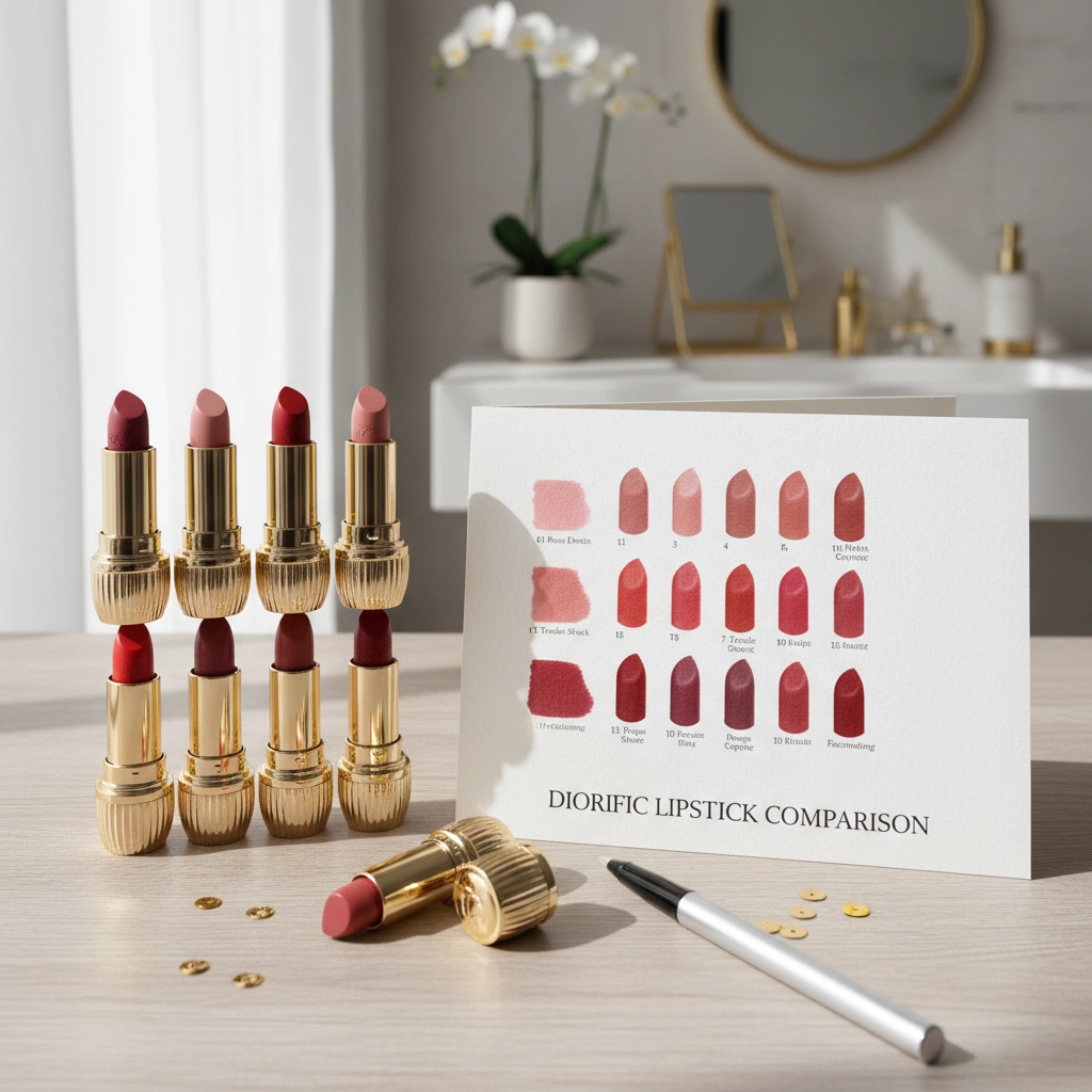 Diorific Lipstick Review Shades Longevity Hydrating Matte Velvet 4 Diorific Lipstick Comparison Chart