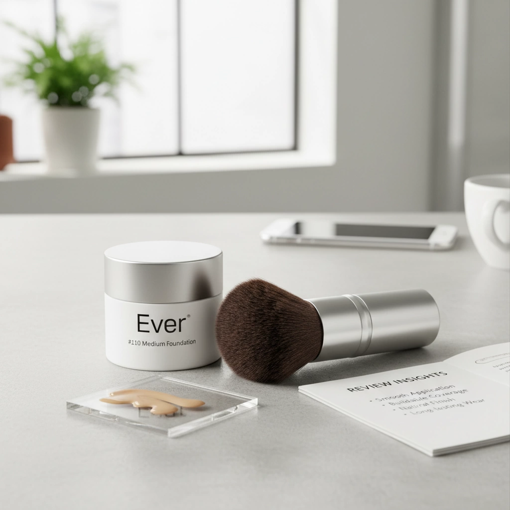 MAKE UP FOR EVER #110 Medium Foundation Kabuki Brush for Flawless Coverage 1 Ever #110 Medium Foundation Kabuki Review Insights