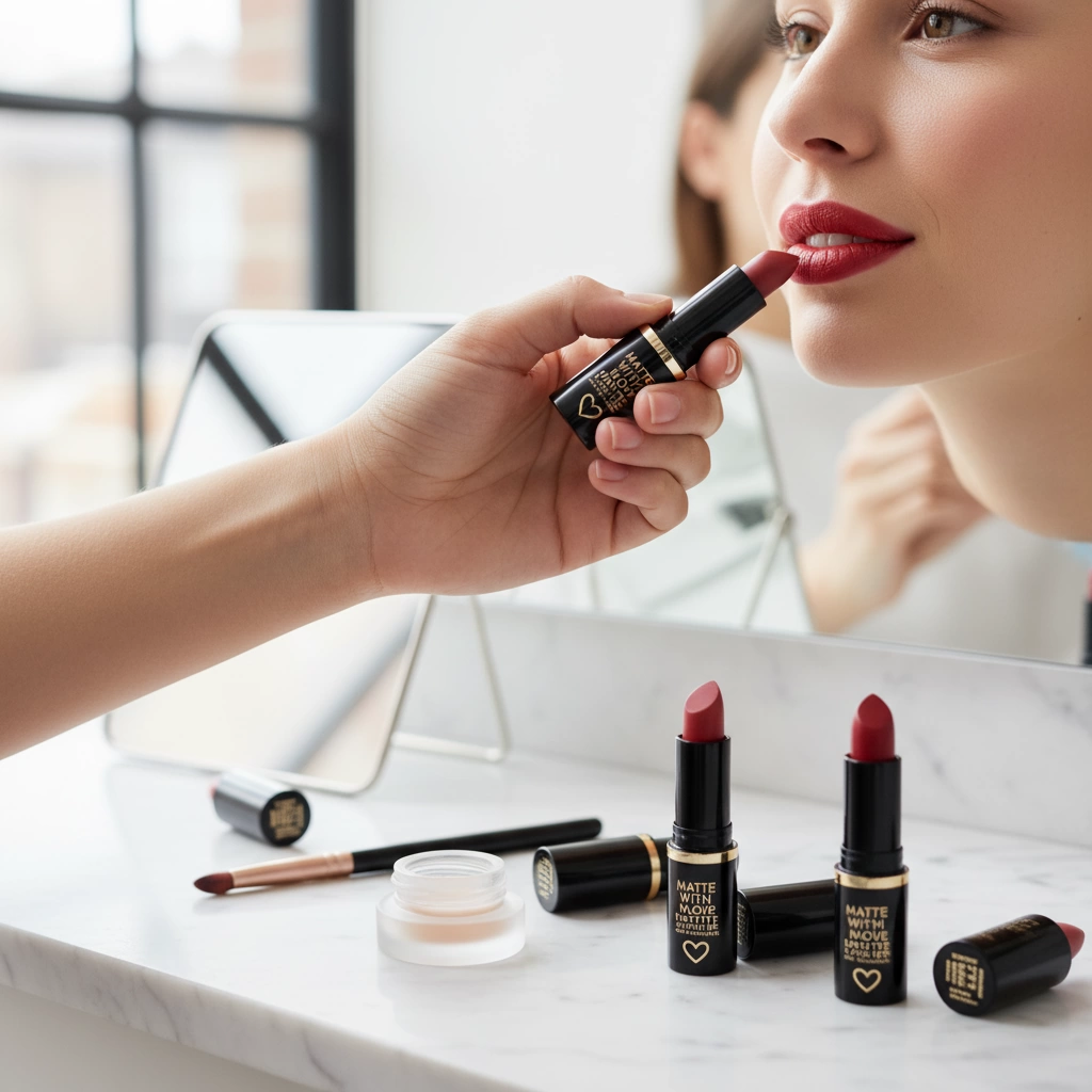 MAC To Matte with Love Retro Matte Liquid Lipcolour Long-Lasting Fuchsia 2 How to Apply To Matte with Love Retro Matte Lipcolor