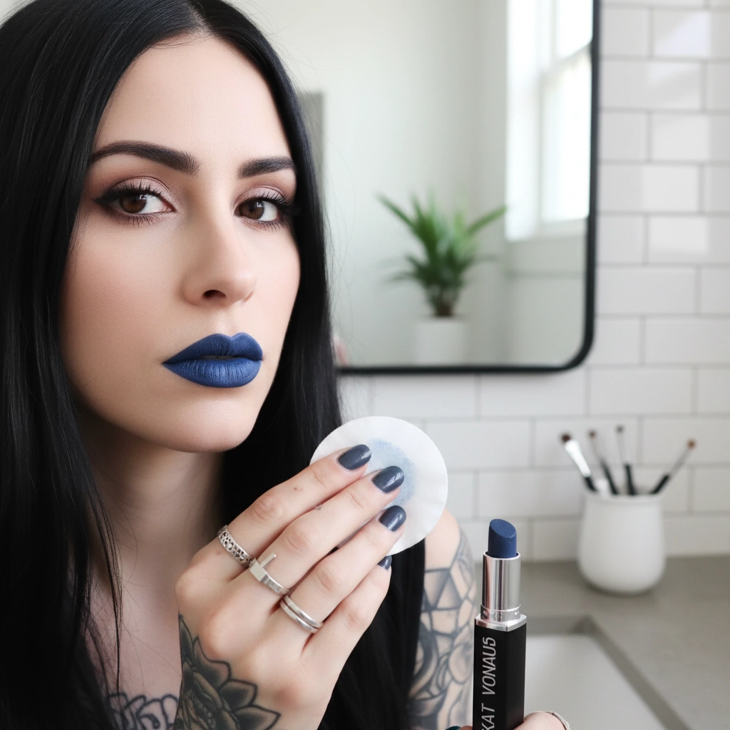 Kat Von D Lippenstift Bauhau5 Bewertung Lang anhaltender Cooler Himbeer Pink Kat Von D Bauhau5 Lippenstift Haltbarkeitstest