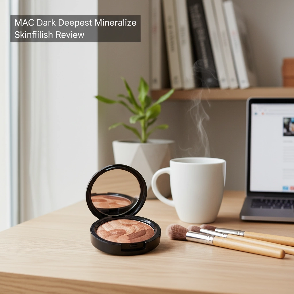 MAC Dark Deepest Mineralize Skinfinish Natural Powder Review and Guide 2 MAC Dark Deepest Mineralize Skinfinish Review