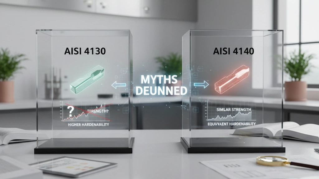 Mythen über Festigkeit und Härteentwicklung von AISI 4130 vs 4140