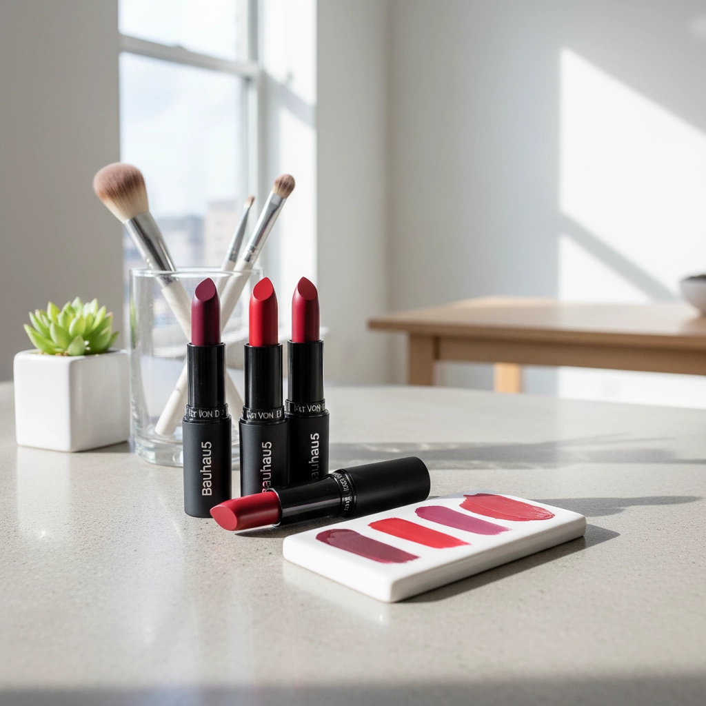 Kat Von D Lippenstift Bauhau5 Bewertung Lang anhaltender Cooler Himbeer Pink Kat von D Lippenstift Bauhau5 Farbsortiment Bundle