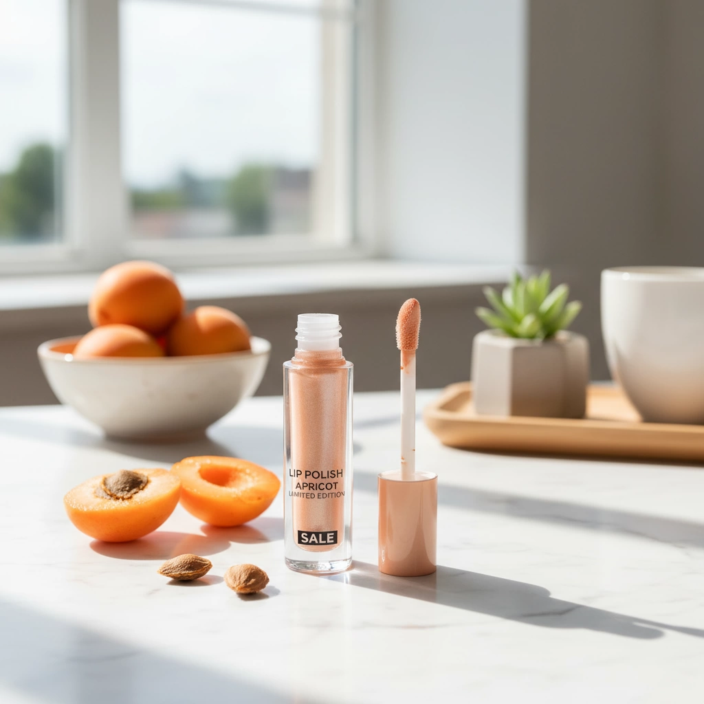 Stila Lip Polish Apricot Hydrating Gloss with Peachy Shine 3 lip polish apricot limited edition sale