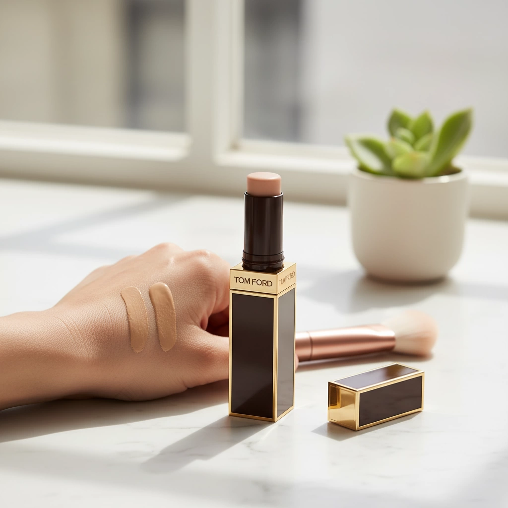 Tom Ford Traceless Foundation Stick Review Shades and Application Guide 1 tom ford traceless moisturizing foundation stick