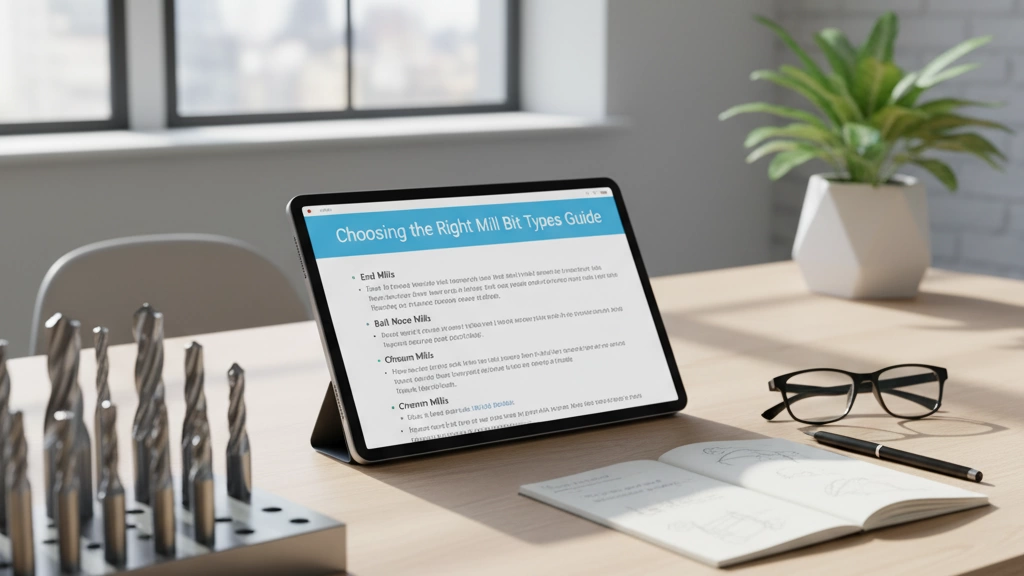 Choosing the Right Mill Bit Types Guide