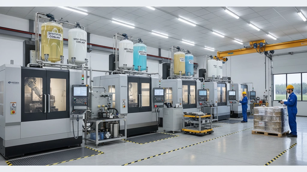 Overview of the best CNC machine coolant types