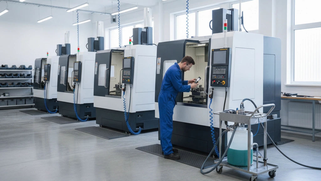 Best coolant maintenance for CNC machines