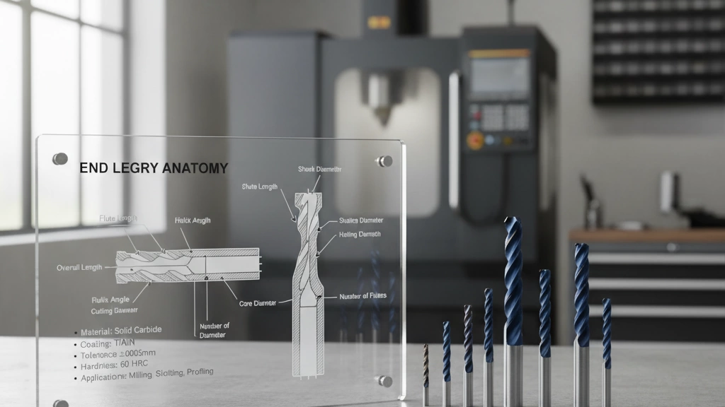 guía de anatomía y especificaciones de la fresa