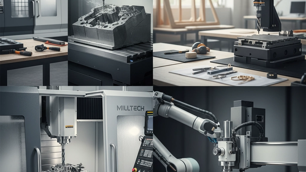 aplicaciones de la fresa en varias industrias